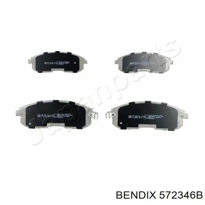 572346B Jurid/Bendix pastillas de freno delanteras