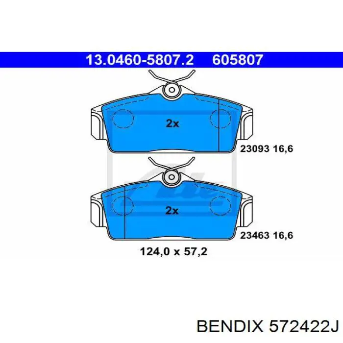 Pastillas de freno delanteras Nissan Primera P11