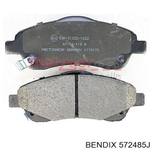 Pastillas de freno delanteras Toyota Corolla R10