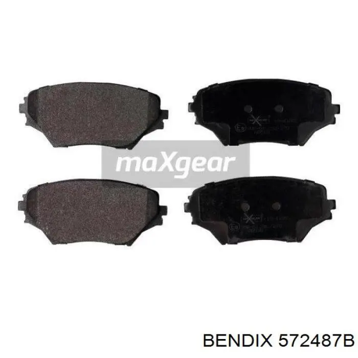 Pastillas de freno delanteras Toyota RAV4 2 XA2