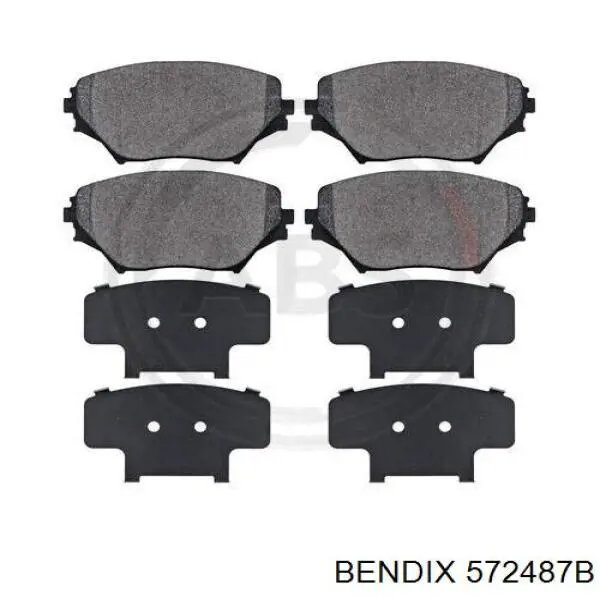 Pastillas de freno delanteras Toyota RAV4 2 XA2