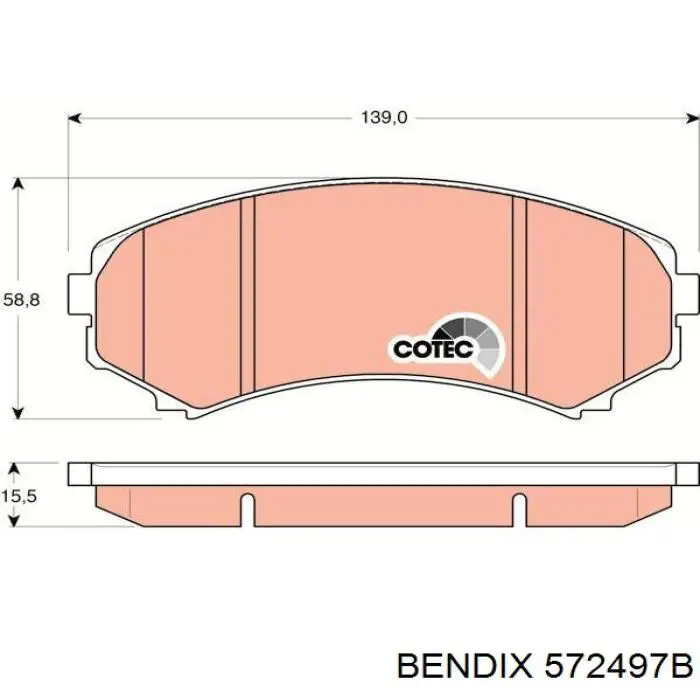 572497B Jurid/Bendix