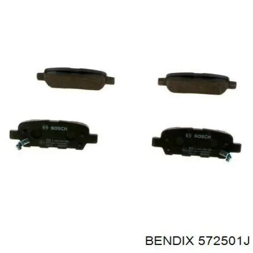 Comprar 572501J Jurid/Bendix Pastillas de freno traseras