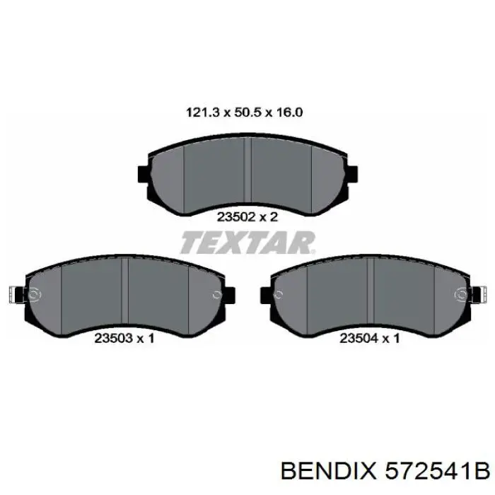572541B Jurid/Bendix