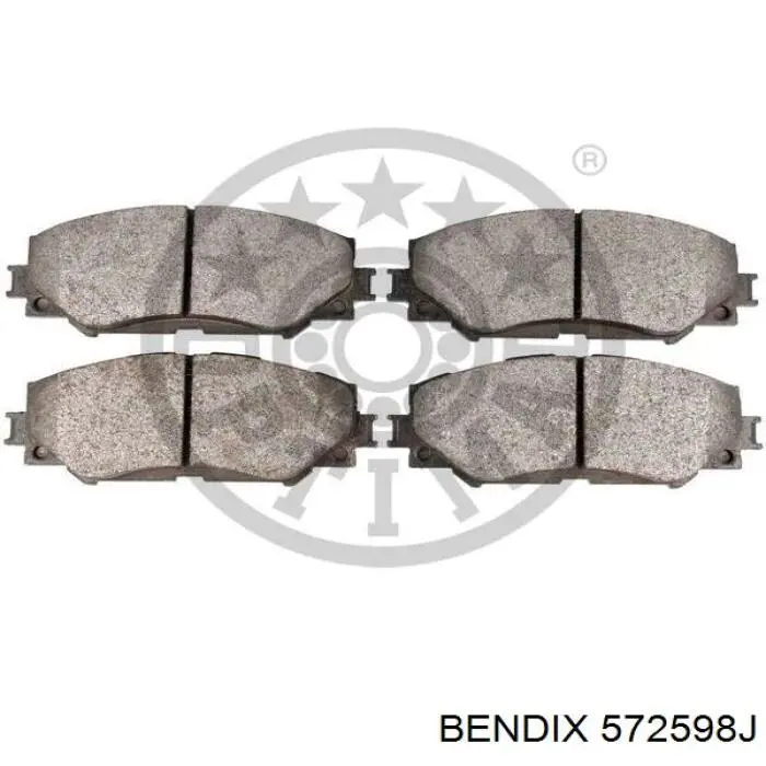 Pastillas de freno delanteras Toyota Corolla E12