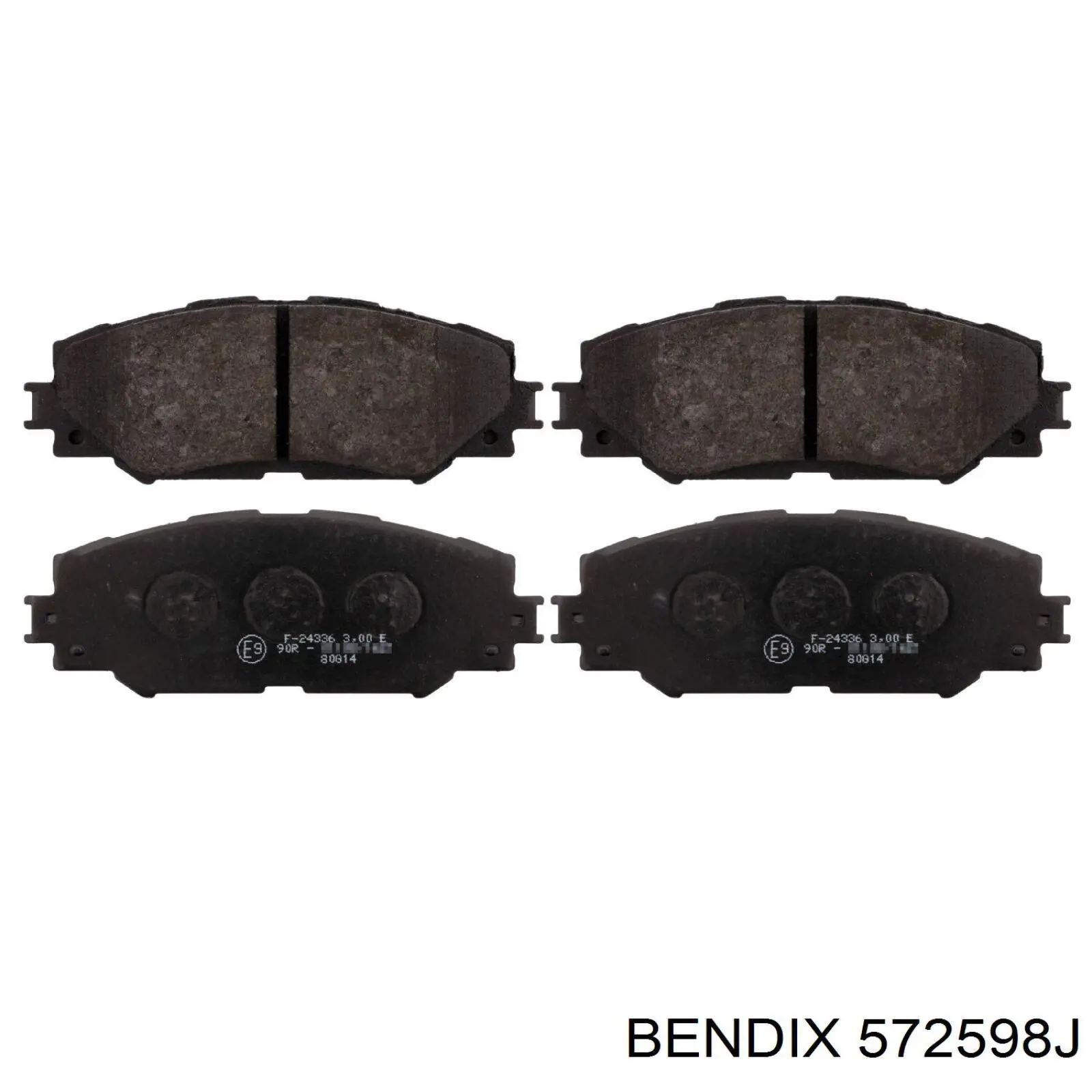 Pastillas de freno delanteras Toyota Corolla E12