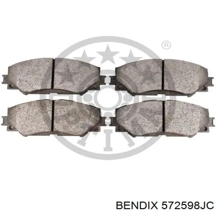 Pastillas de freno delanteras Toyota Corolla E12