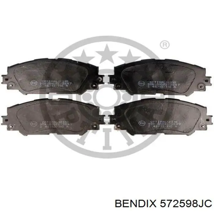 Pastillas de freno delanteras Toyota Corolla E12