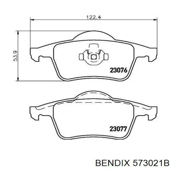 573021B Jurid/Bendix