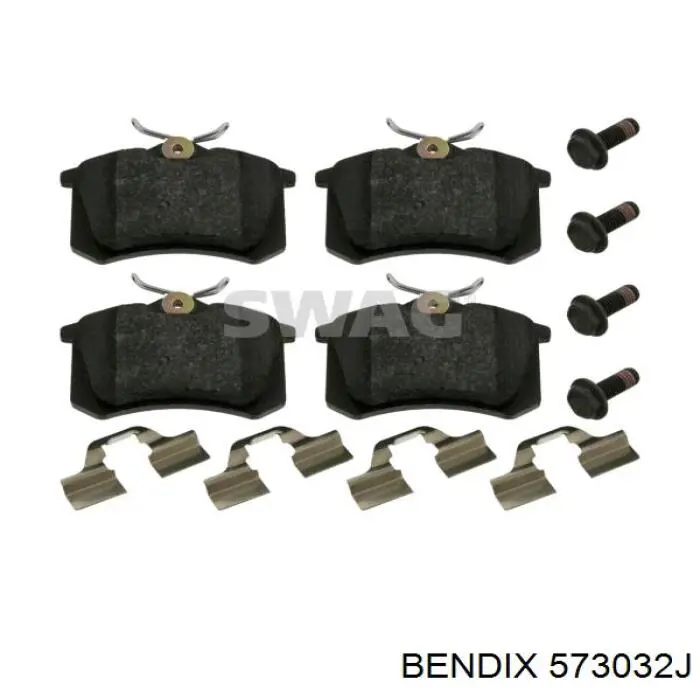 Pastillas traseras de freno Jurid/Bendix 573032J precio, desde 27,84 EUR