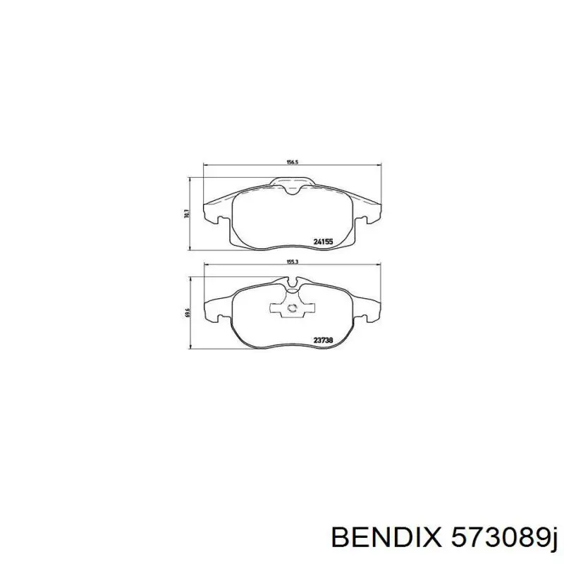 Pastillas de freno delanteras Opel Vectra