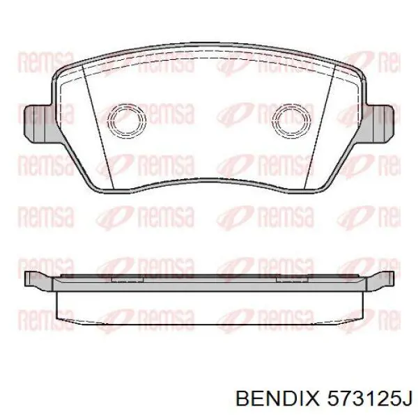 Pastillas freno delanteras Jurid/Bendix 573125J precio, desde 26,29 EUR