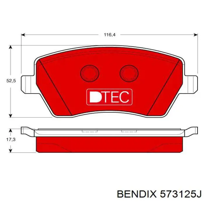 Comprar 573125J Jurid/Bendix Pastillas delanteras de freno