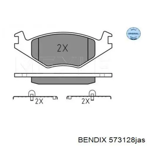 Pastillas de freno delanteras Seat Leon 2 1P1