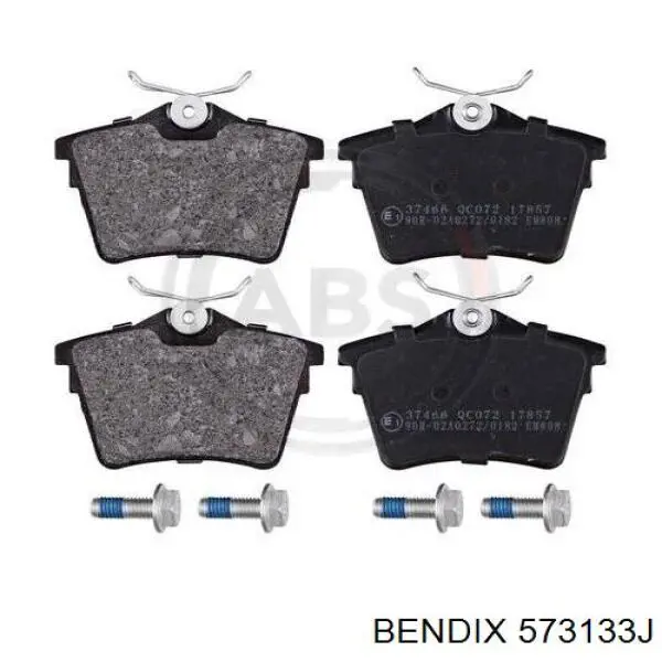 Comprar 573133J Jurid/Bendix Pastillas de freno traseras