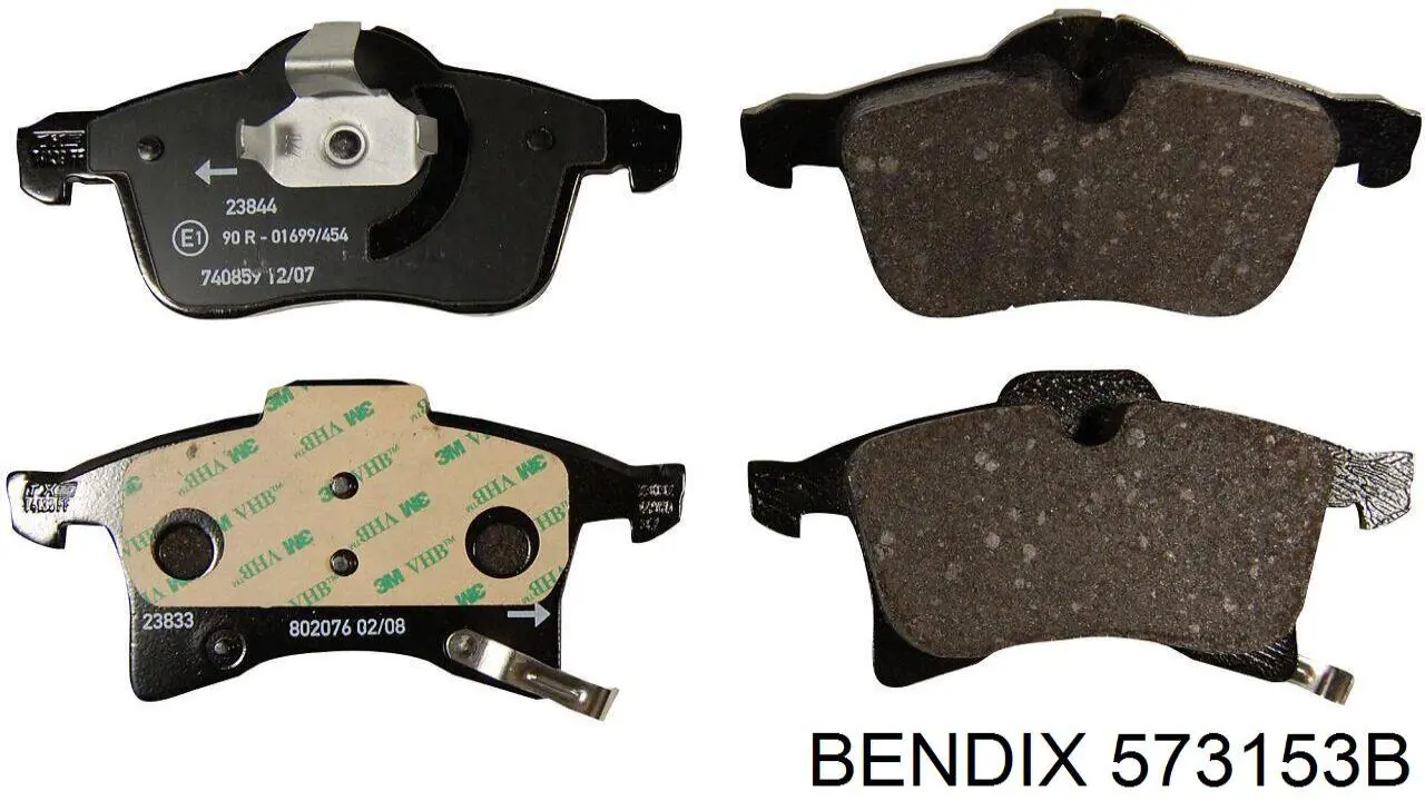 Pastillas de freno delanteras Opel Corsa X12