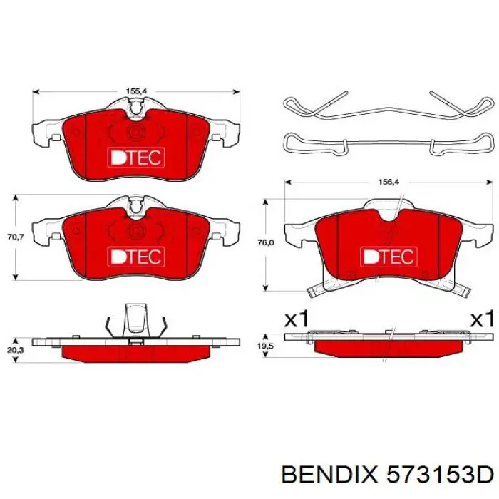 Pastillas de freno delanteras Opel Corsa X12