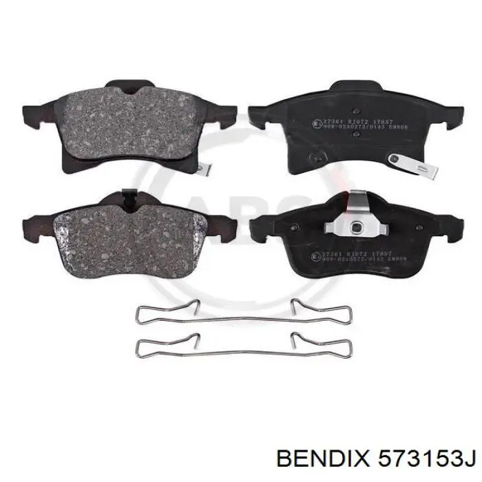 Pastillas de freno delanteras Opel Corsa X12