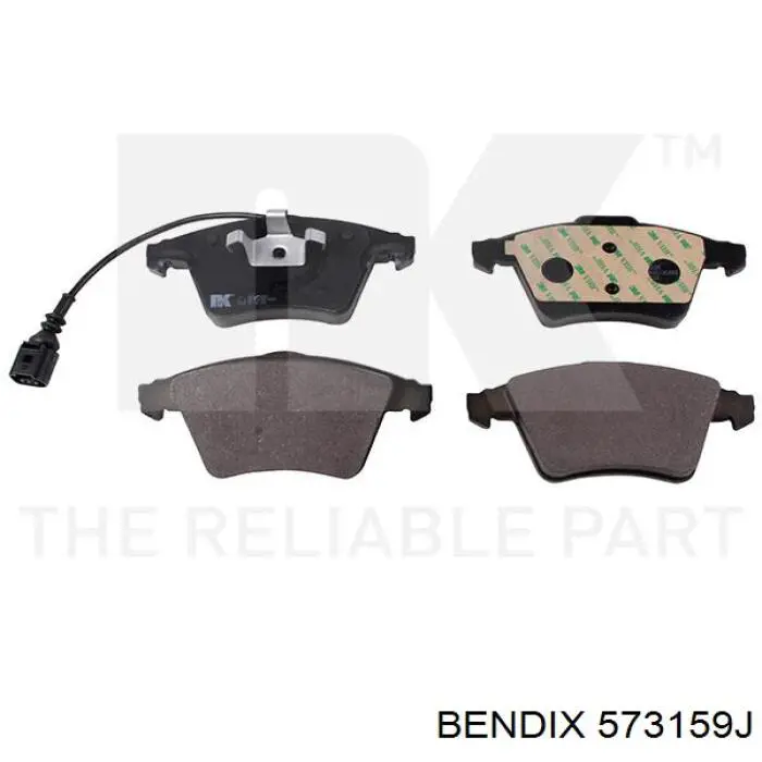 Pastillas de freno delanteras Volkswagen Transporter 7HA, 7HH, 7EA, 7EH