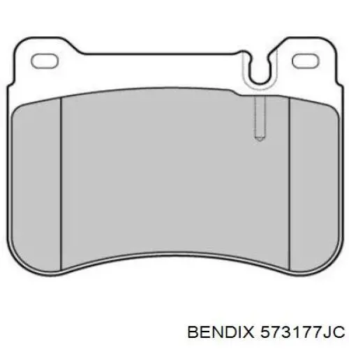 573177JC Jurid/Bendix pastillas de freno delanteras