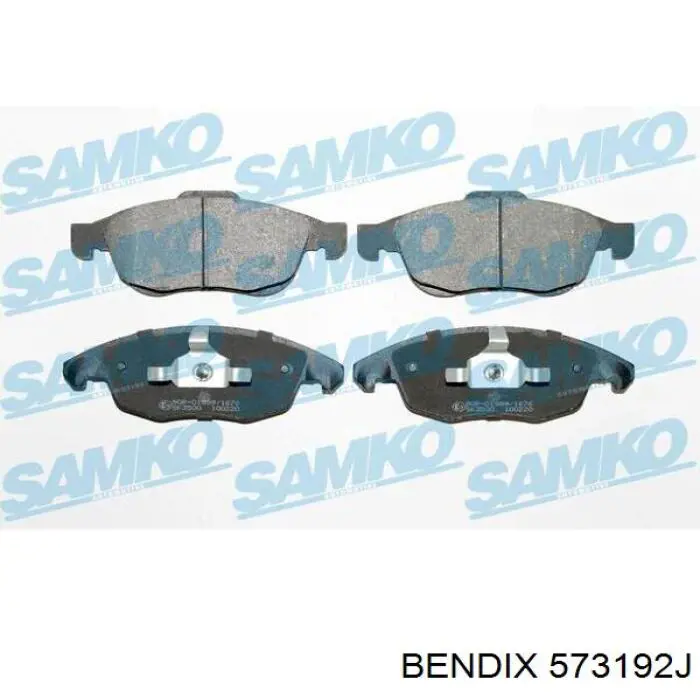 Pastillas de freno delanteras Citroen C4 UA