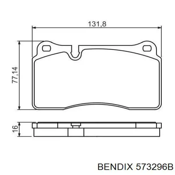Comprar 573296B Jurid/Bendix Pastillas delanteras de freno