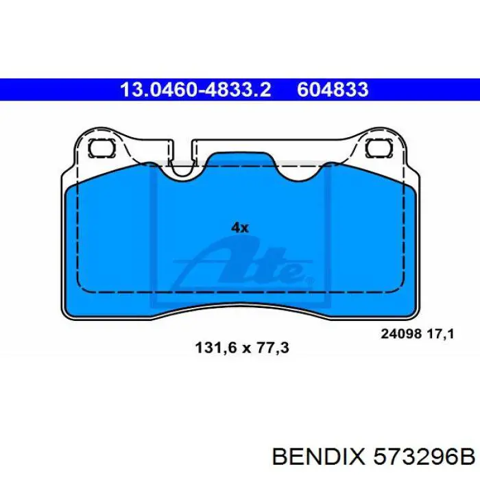 Pastillas freno delanteras Jurid/Bendix 573296B precio, desde 35,75 EUR