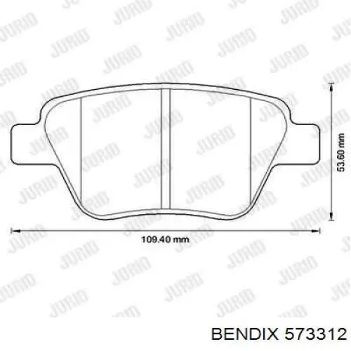 Pastillas de freno traseras Volkswagen Jetta 6 162, 163, AV3, AV2, AY2, AY3