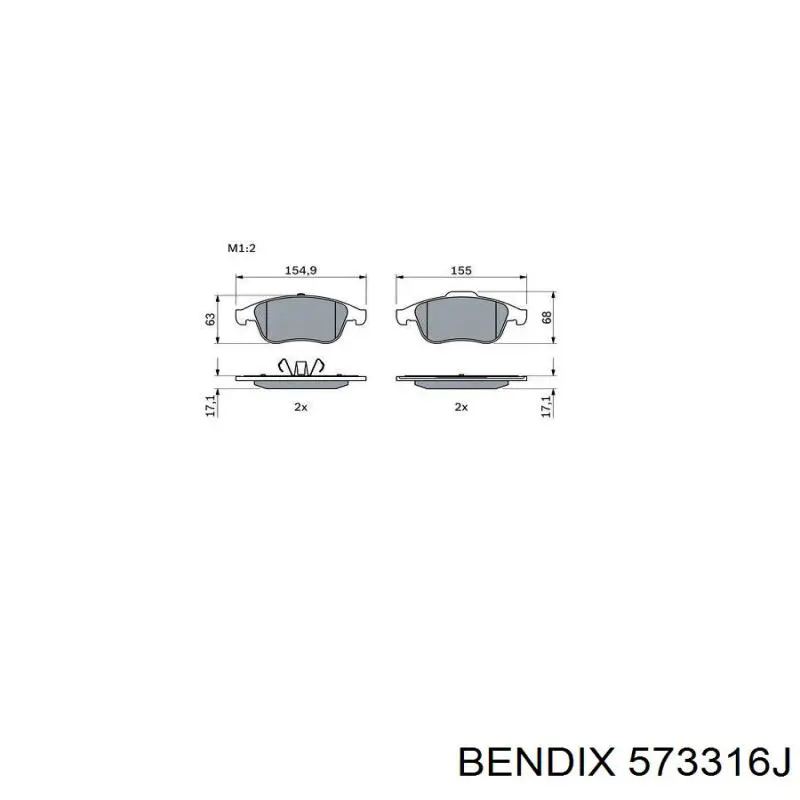 Pastillas freno delanteras Jurid/Bendix 573316J precio, desde 28,63 EUR