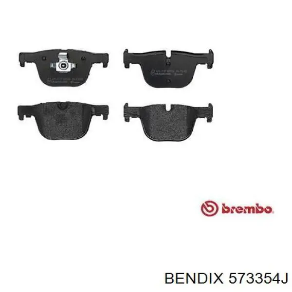 34218855007 BMW Pastillas freno traseras