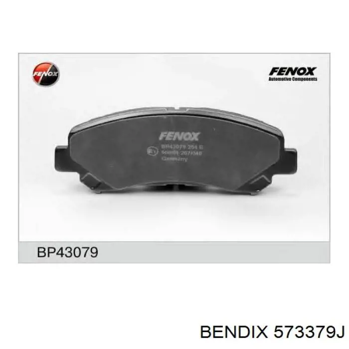 Pastillas de freno delanteras Jurid/Bendix 573379J
