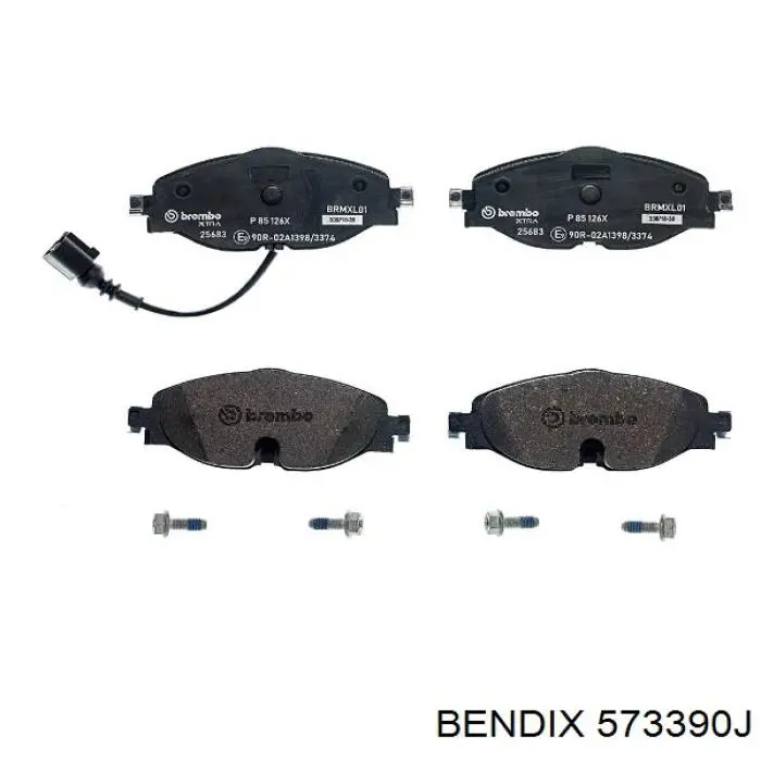 Comprar 573390J Jurid/Bendix Pastillas delanteras de freno