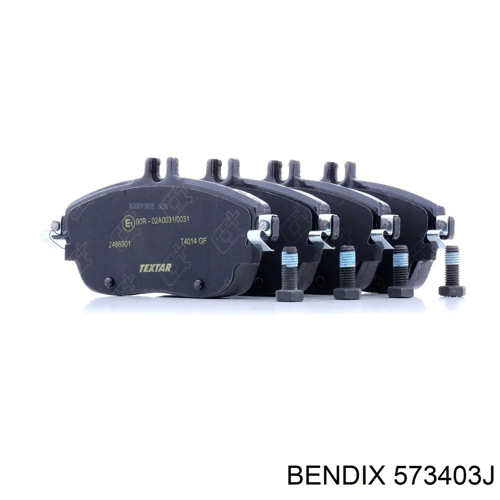 Pastillas de freno 573403J Jurid/Bendix