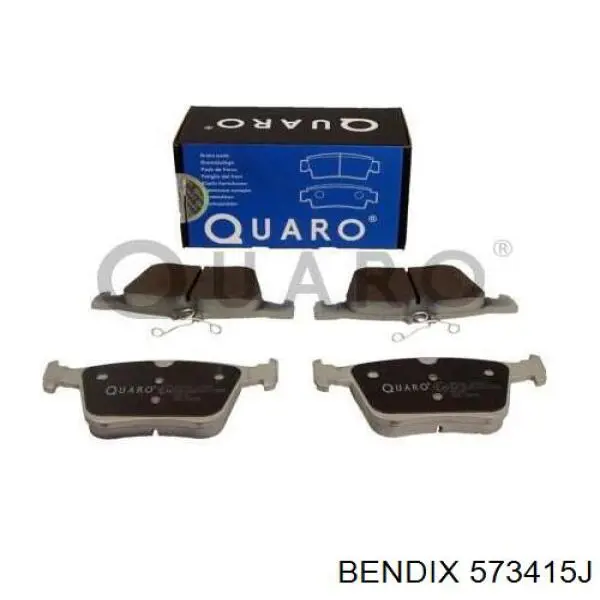Pastillas de freno traseras 573415J Jurid/Bendix
