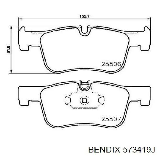 Pastillas freno delanteras Jurid/Bendix 573419J precio, desde 38,96 EUR