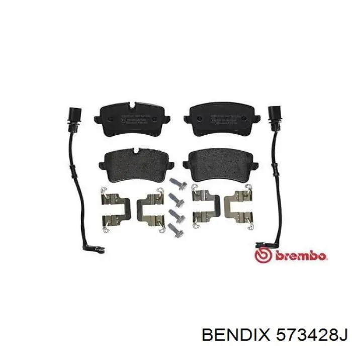 Comprar 573428J Jurid/Bendix Pastillas de freno traseras