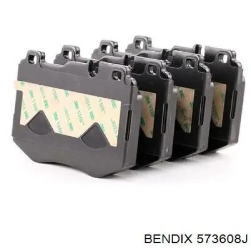 573608J Jurid/Bendix Pastillas delanteras