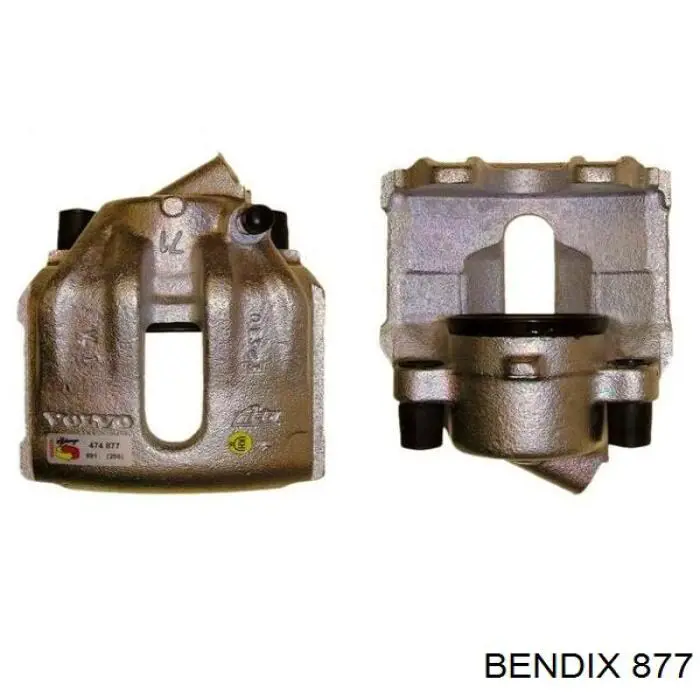 877 Jurid/Bendix zapatas de frenos de tambor traseras