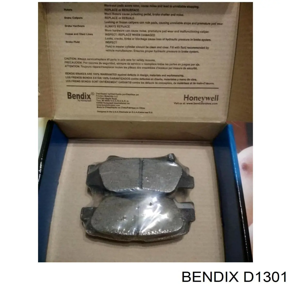 Comprar D1301 Jurid/Bendix Pastillas delanteras de freno