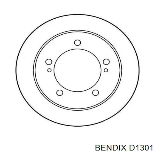 Pastillas de freno D1301 Jurid/Bendix