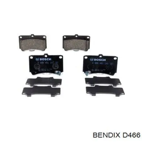Pastillas de freno delanteras Mazda 323 BA
