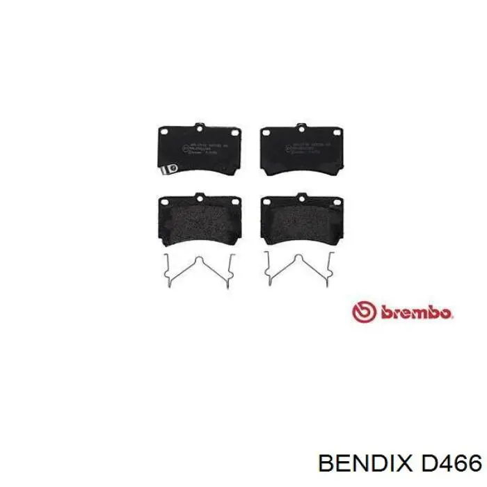 Pastillas de freno delanteras Mazda 323 BA