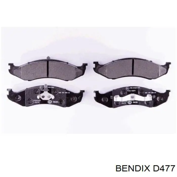 Pastillas de freno delanteras Jeep Cherokee 2 XJ