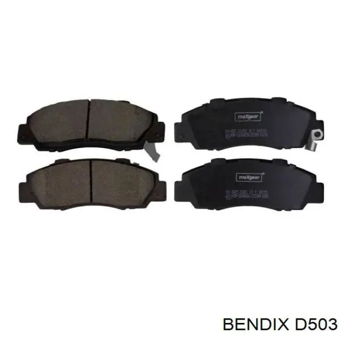 D503 Jurid/Bendix pastillas de freno delanteras