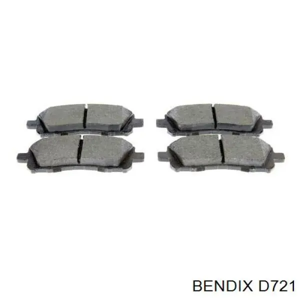 Pastillas de freno delanteras Subaru Legacy 3 BE, BH
