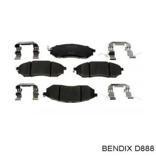 Pastillas de freno delanteras Nissan Navara D40M