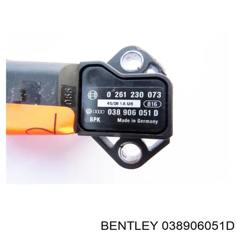 038906051D Bentley sensor de presion de carga (inyeccion de aire turbina)