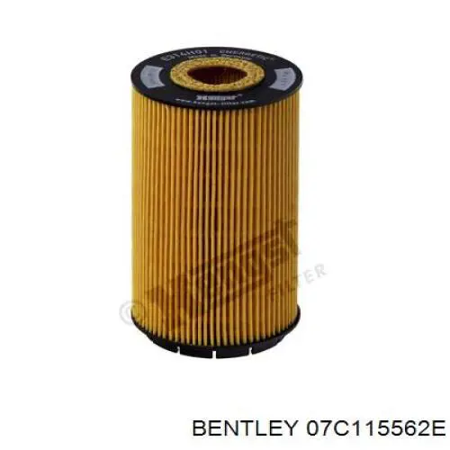 07C115562E Bentley filtro de aceite