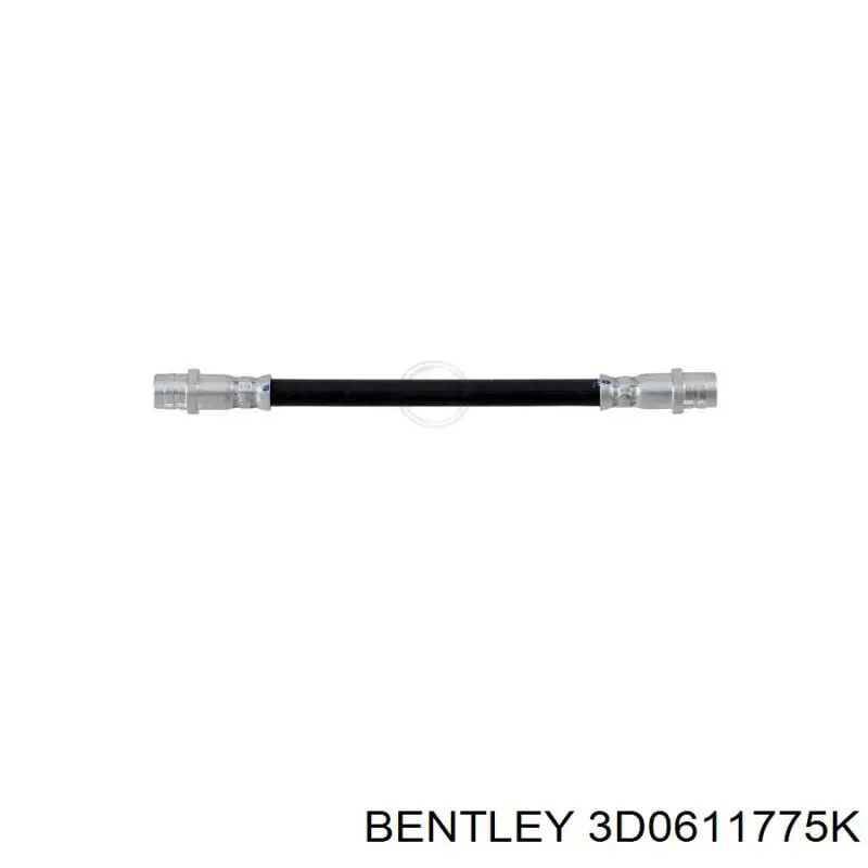 3D0611775K Bentley tubo flexible de frenos trasero izquierdo