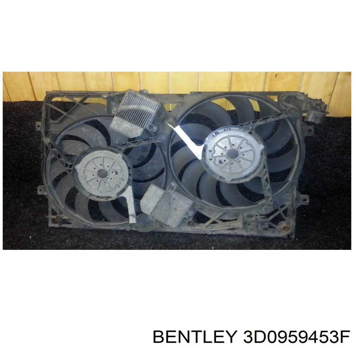 3D0959453F Bentley rodete ventilador, refrigeración de motor izquierdo